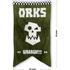 Bayyon Orks Banner Flag 30x50 Inch Man Cave Home Office Bed Room Decor (Green)