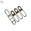 For Alfa Romeo 159 2004-2011 Soft Carbon Fiber Car Interior Door Armrest Window Glass Lift Panel Switch Button Frame Cover Trim