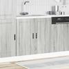 Vidaxl Sink Cabinet, Porto, Sonoma Grey Oak, 80X46X81.5 Cm