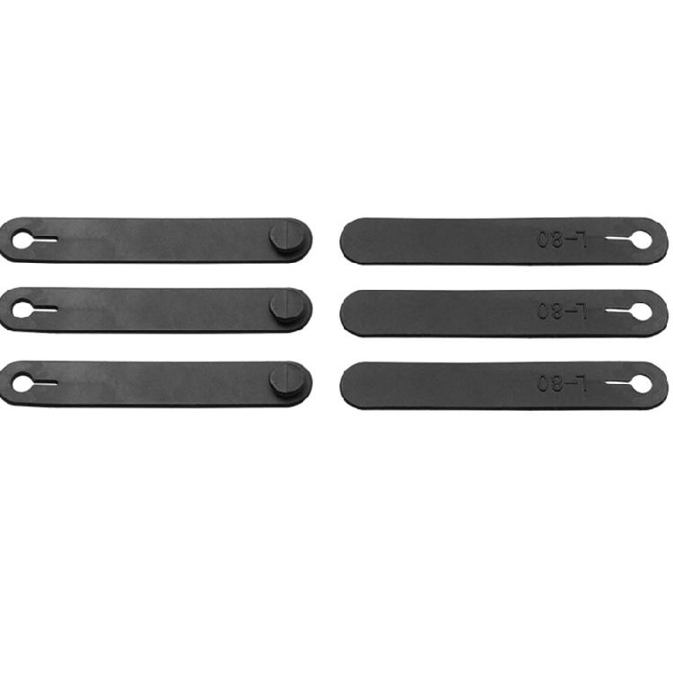 Self Locking Fiberglass Cable Ties 15-20N Holding Power Motorcycle Engine Compartment High Temp Oil Resistant Reusable Fasteners