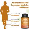 B-complex vitamin capsules, B-complex nutrition, adult dietary supplements, suitable for both men and women.
