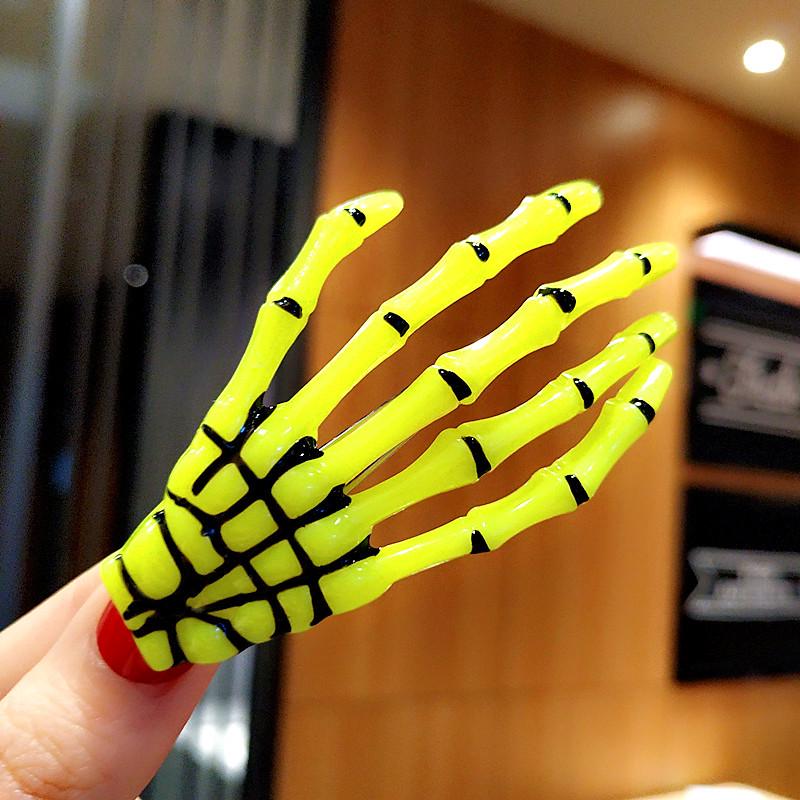 

Заколка для волос «Рука-скелет Харадзюку» - Боковая заколка «Коготь призрака» и украшение для волос