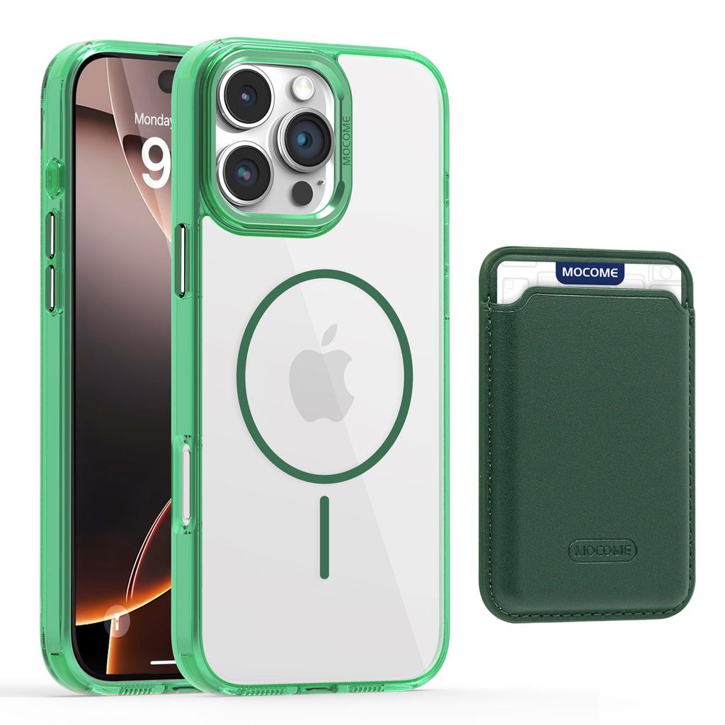 Suitable for IPhone16PROMAX, Thin-ring Magnetic Card Case, Phone Case, Apple 15 Star Shield Transparent Anti-drop Protective Case