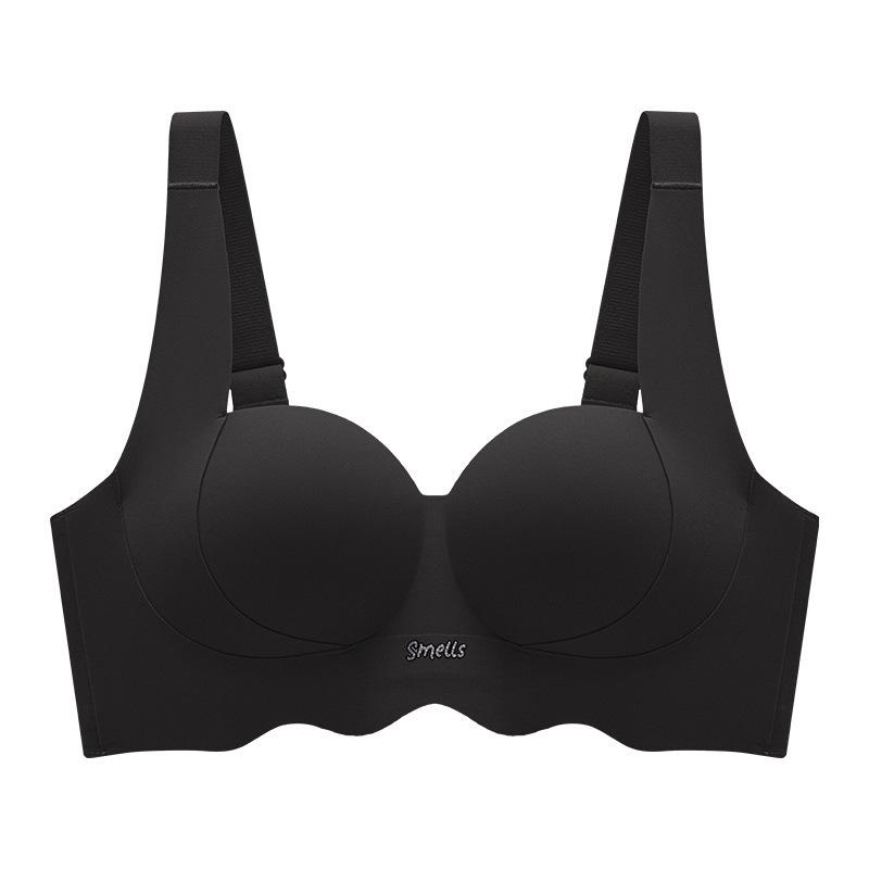 Seamless Women's Half-Cup Bra: Enhances Small Chests, Uplifts, Anti-Sag, and Offers Side Support for a Sexy, Round Look.