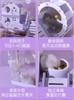 Kleiner Hamsterkäfig Acryl Transparent Spezielles Haus Extra Große Villa Goldener Bär Zubehör