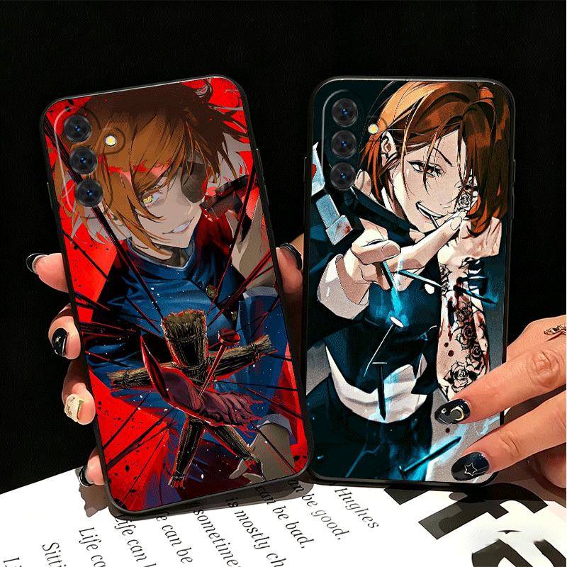 Anime Kugisaki Nobara JUJUSU Soft Phone Case for Samsung A17 A37 A57 A16 A26 A36 A56 A15 A25 A35 A55 A14 A24 A34 A54 A13 A23 A33