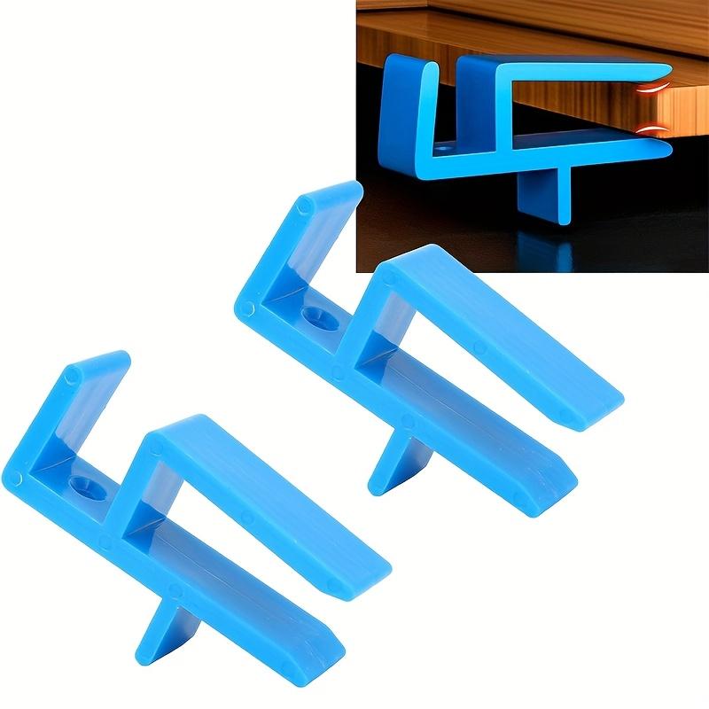 9pcs Blue Plastic Woodworking Jig Set - Versatile Marking Tools for Cabinets, Sills & Joinery, Includes 1 Pencil & 4 Round Markers,Ideal for Carpentry