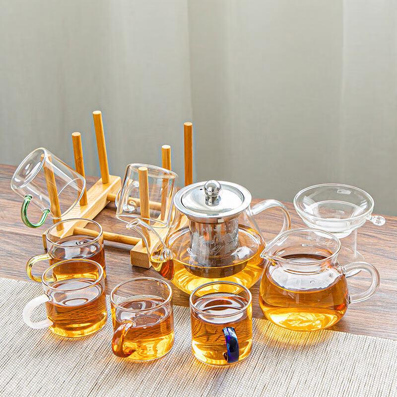 Heat-Resistant Glass Kung Fu Tea Set