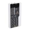 Portable Voice Changer Sound Card Set Handheld with Bluetooth Cool Light 8 Sound Effects Sound Board for Streaming