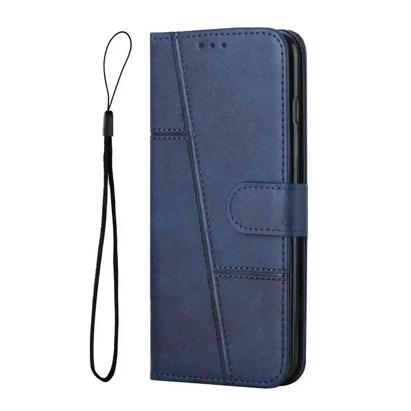 Skórzane Etui Flip Reno12F na Dla OPPO Reno12 FS Reno 12F 11 11F 10 Pro 8T 8 7 Lite 5 Z 5G Magnetyczne Etui Etui Portfel Pokrowiec na Telefon
