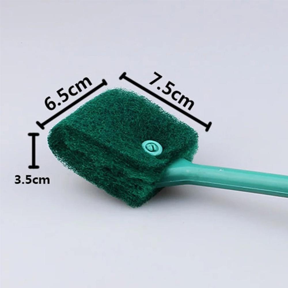 1 Pcs Cleaning Brush Plastic Sponge Aquarium Glass Algae Cleaner Glass Plant Aquarium Fish Tank Aquarium Accessories