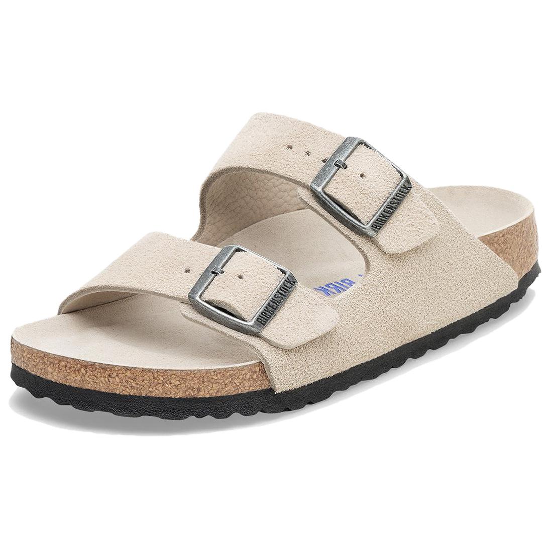 Birkenstock Arizona Birkenstock Shoes Unisex Mother Of Pearl White Narrow 1030850 37