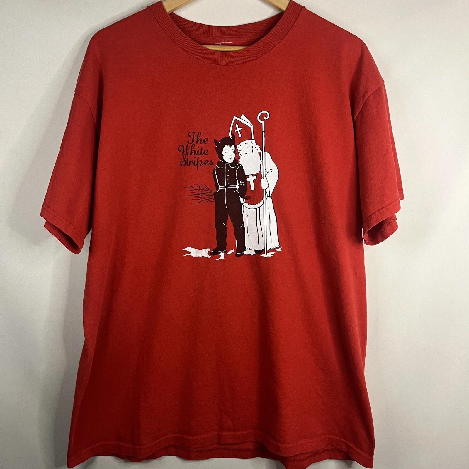 Vintage early 2000s The White Stripes Elephant Tour Shirt NZ268 FREE SHIPPING Unisex T-Shirt XXL