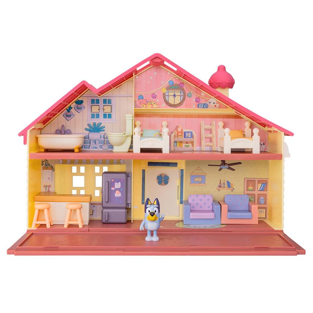 TAKARA TOMY Bluey Scented! 2-Story Set! Bluey Family House