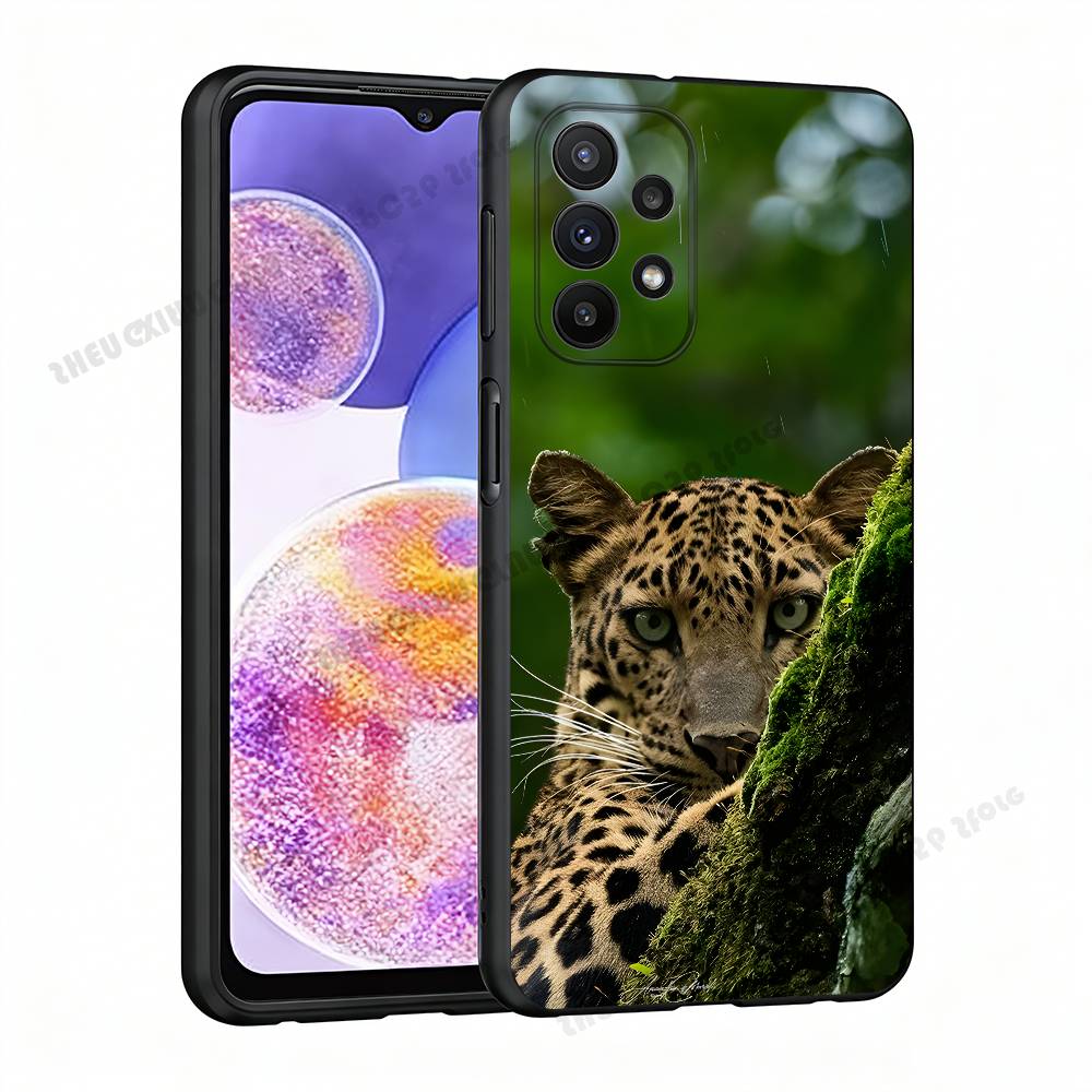 

Animal Cut Cheetah Silicone Protect Case For Samsung A21 31 51 53 20 22 30 32 42 50 70 Cover Samsung A30