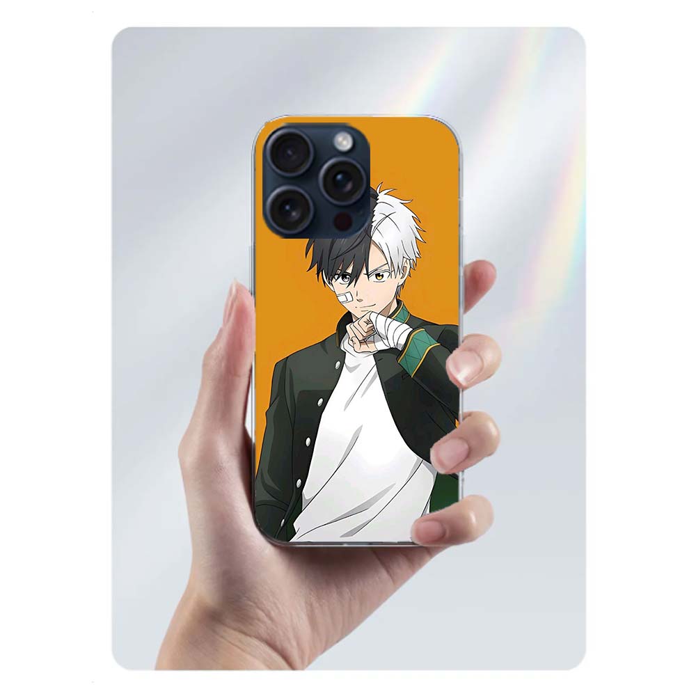 Anime Wind Breaker Sakura Clear Phone Case For Iphone 17 Air 16 Pro Max 15 Pro 14 Plus 17E 16E 11 13 12 Mini Cover Cases Fundas