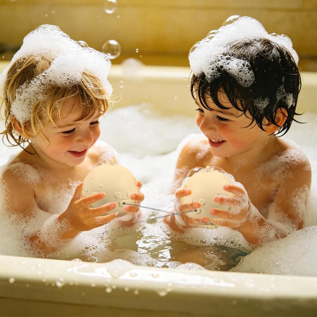 Tub Toys Cute Interactive Animal Water Activities Kids Squeeze Bath Toys For Pool For Boys Girls Bathroom Bathtub Playroom