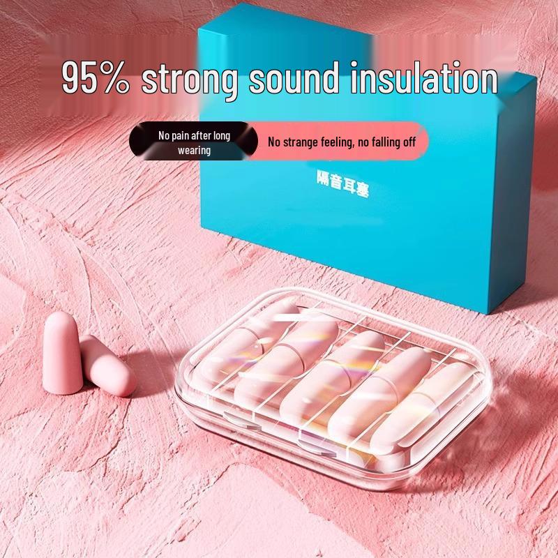 Soundproof Earplugs for Sleeping and Studying – Noise Reduction for Students and Women