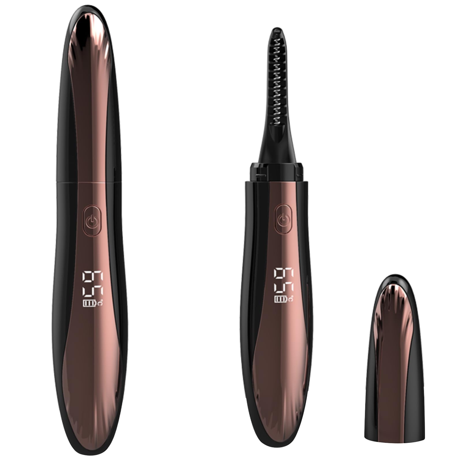 

HUAJUN Горячая завивка ресниц Новая Быстрая 4 Температурная Цифровая Легкая Идеально подходит для Повседневного Бизнеса и Подарка на День Рождения Завивка, Разработана, Перезаряжаемая, 8-секундная чёрный