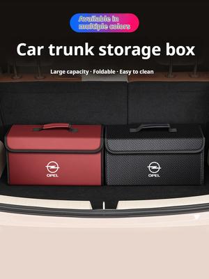 Car Trunk Storage Box Organizer Foldable Container Bag For Corsa Insignia Mokka Vectra Vivaro Grandland Astra Zafira