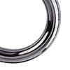 20 Pcs Black Round Carabiner Spring Snap Clips Round Keychain Buckle Carabiners Rings  Keychain Use