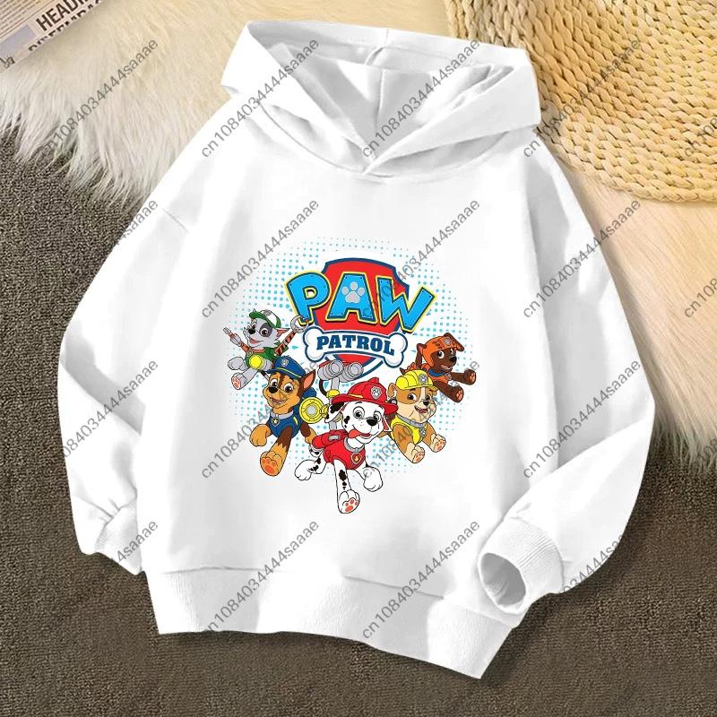 PAW Patrols Cartoon Chase Skye Kids Sweatshirt Printed Hoodie Trendy Long Sleeve Hoodies Girls Tops Clothing Boys Clothes Gifts