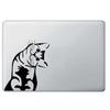 Funny Cartoon Cat Pattern PET Self Adhesive Car Sticker Laptop Window Wall Decal