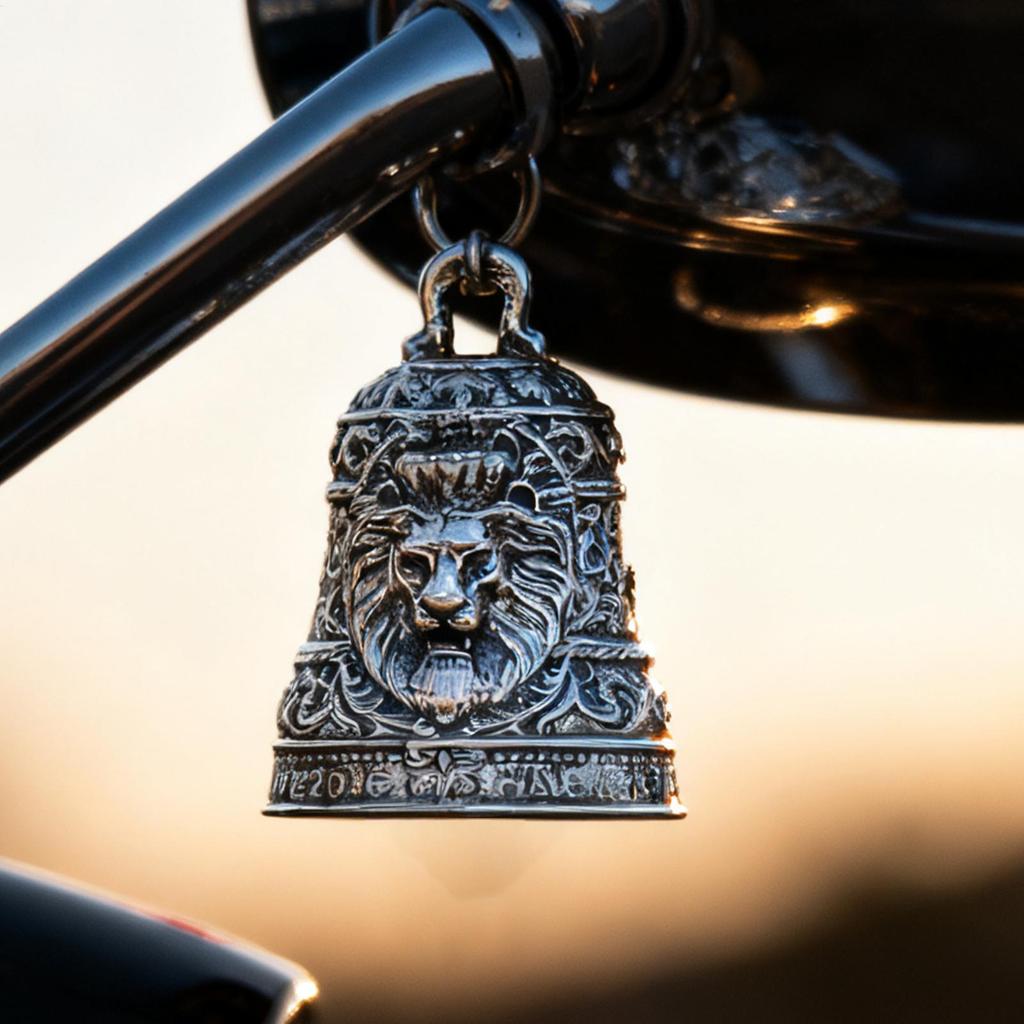 Motorcycle Bell Lion Bicycle Bell Pendants Cycling Accessories For Riding Road Car Garden Trip Commuting Indoor Anniversaries