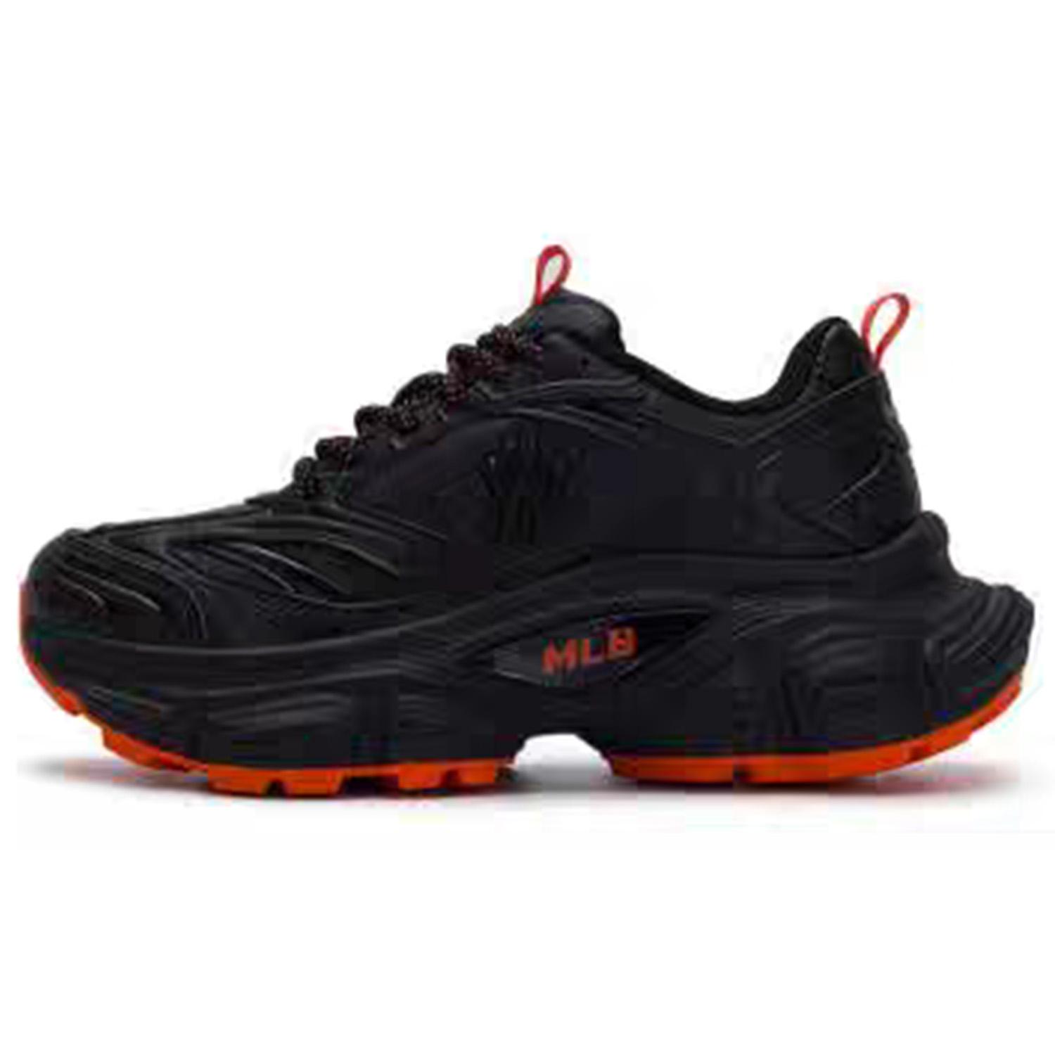 

MLB New York Yankees Slip Resistant And Breathable Height Increasing Low top Chunky Sneakers Unisex Black Red Sneakers 3ASHW005N-50ORD 37.5 чорний