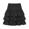 ELLE KIDS Girls' Winter Pleated Mid-Length Cake Skirt