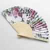Large Folding Hand Fan Vintage Floral Fan for Women Girls Wedding Festival Dance Gift Performances Home Decorations