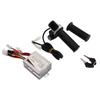 48V 500W Electric Bike Motor Brush Controller Kit Square Screen 9 Lights Throttle Rotary Handle with Keys