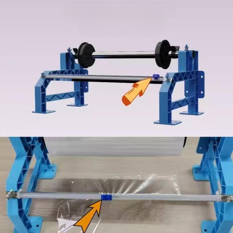 Desktop Wrapping Film Packaging Artifact Wrapping Machine Film Packaging Machine Manual Membrane Bracket for Membrane Wrapping