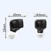 1pair Rechargeable Semi-In-Ear Hearing Aid Elderly Sound Amplifier