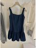 Retro Sleeveless Slimming Denim Dress - WGWE8741 Spring/Summer Collection
