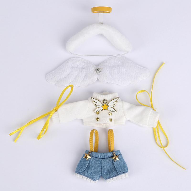 

OB11 Clothes Halloween Angel Devil Suit Shorts wings for Molly, YMY , GSC, Obitsu 11, P9 ,1/12bjd Doll Clothes Accessories