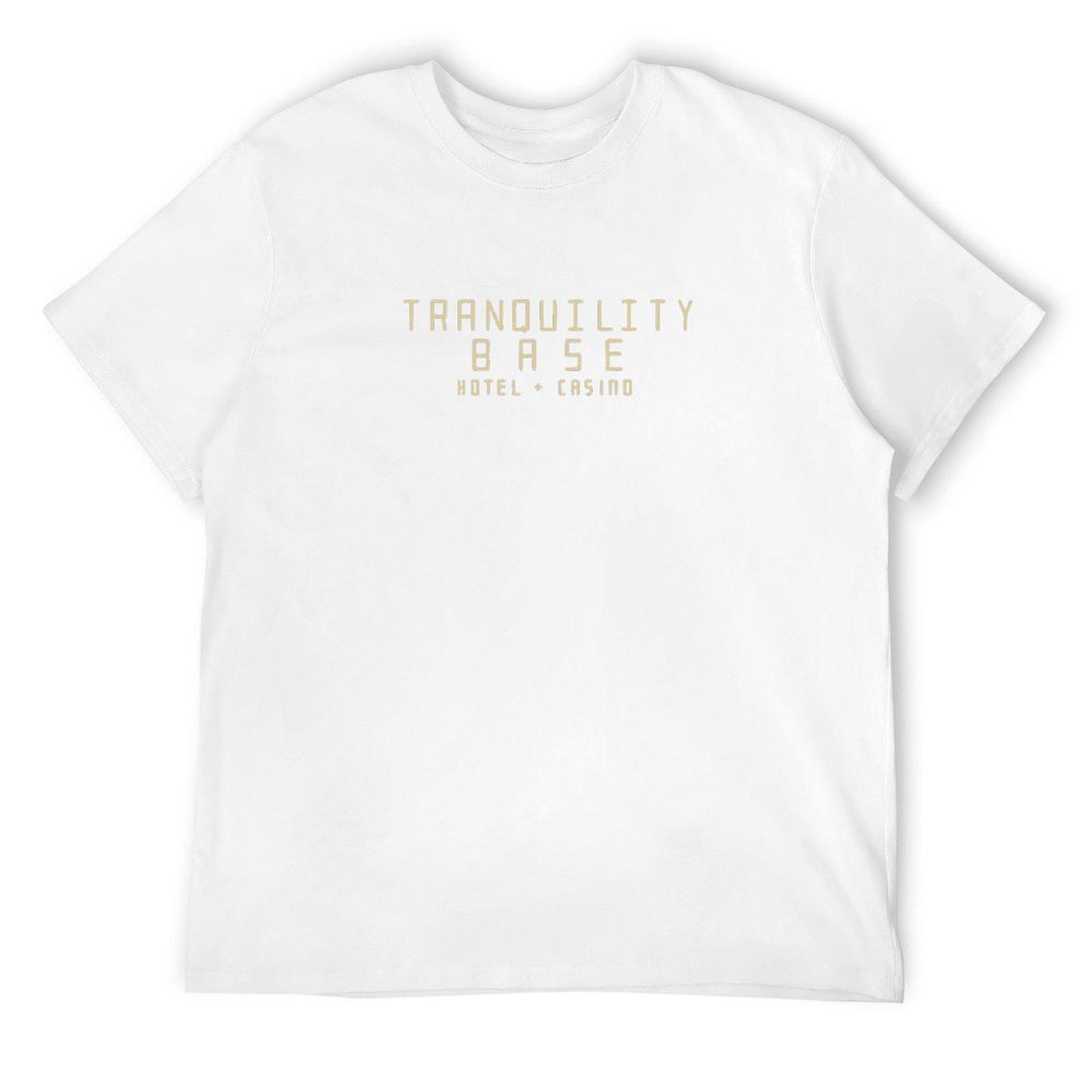 Arctic Monkeys Merch Tranquility Base Hotel Casino Black TShirt custom shirt plus size tops plain t shirts Unisex S