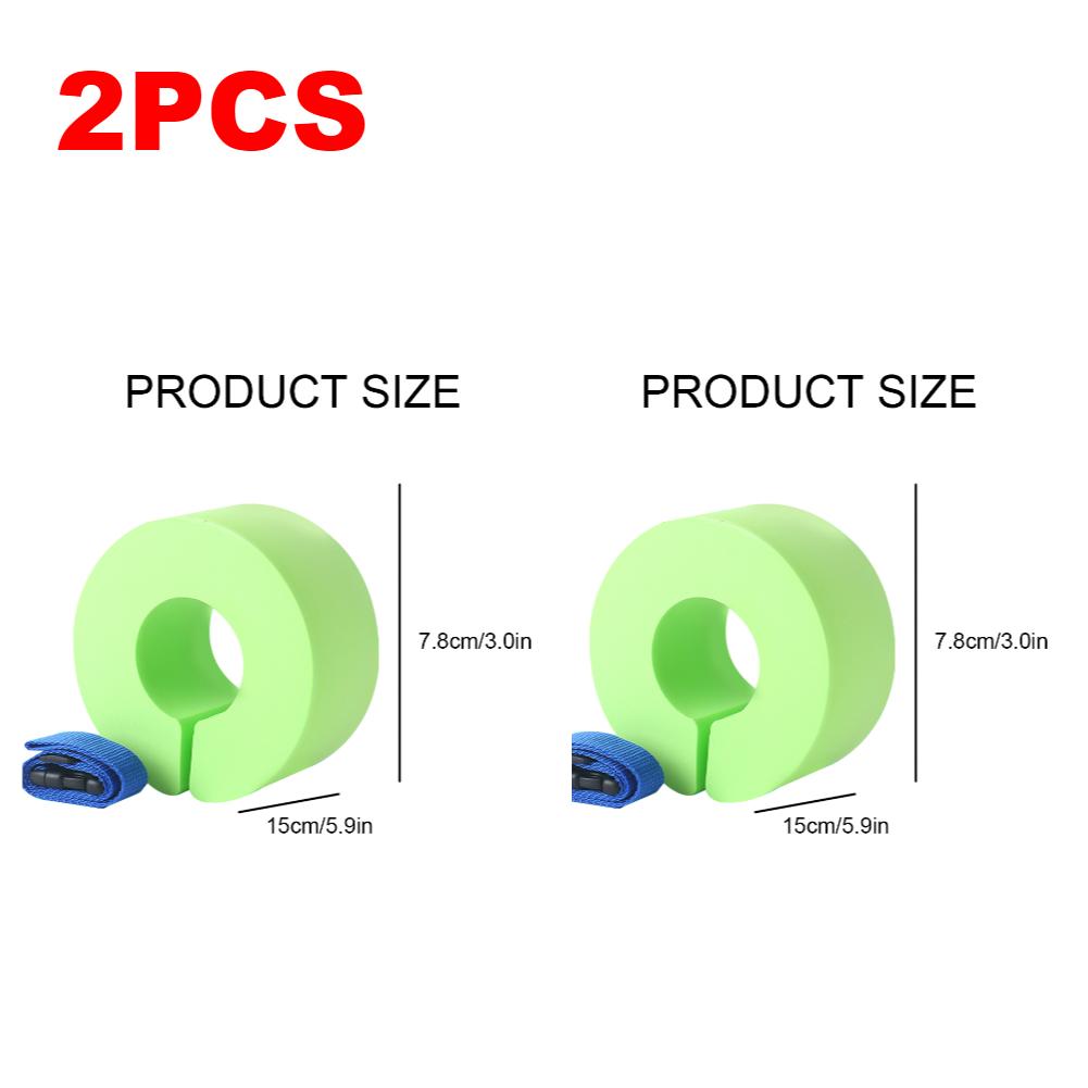 1/2PCS Swim Aquatic Cuffs With Quick Release Buckles Water Aerobics Float Rings EVA Water Ankle Ring Swimming Safety Arm Bands