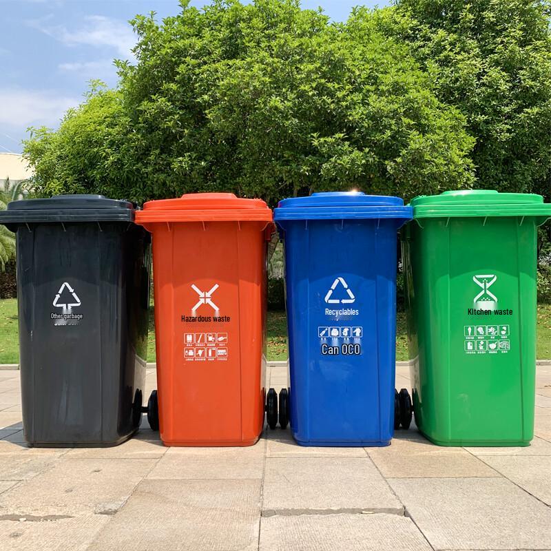 Outdoor Commercial Waste Sorting Bin