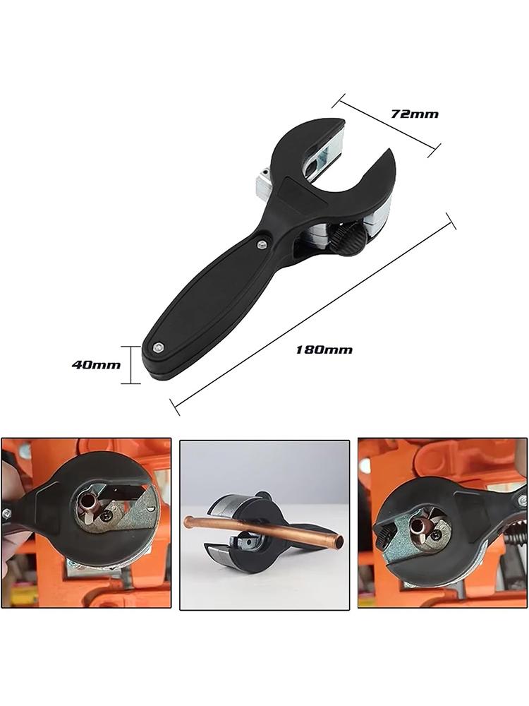 1pcs Ratchet Tube Pipe Cutter For Cutting 8-29mm Stainless Steel Copper Aluminium Ratchet Scissors PU/PP Hose Cutting Hand Tools