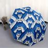 1pc Cat Pattern Automatic Open/close Folding Compact Umbrella, 8-Rib Sturdy Canopy, Lightweight Portable, Everyday Use, Gift, Outdoor Umbrella, Travel