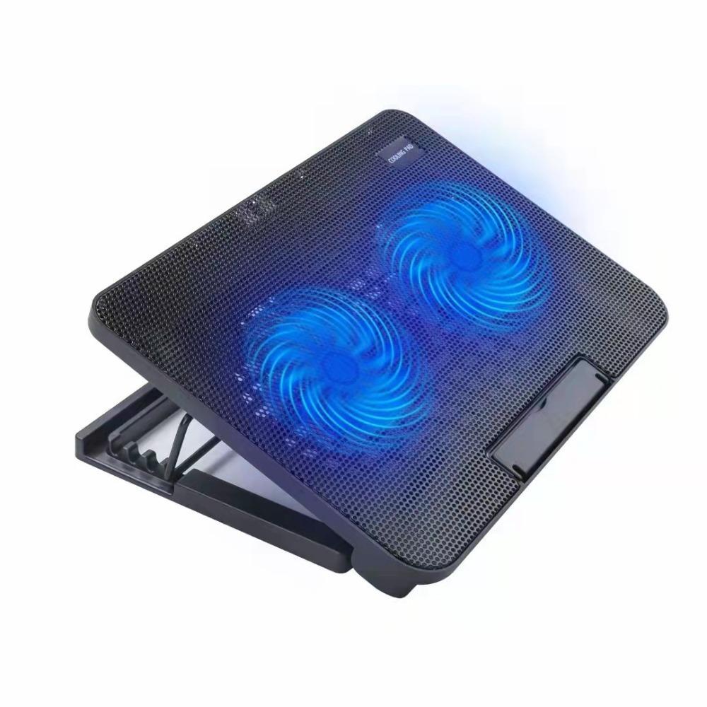 USB Port Laptop Cooling Pad Adjustable Laptop Cooling Stand Portable Laptop Cooler Fan  Dormitory