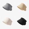 Fashionable Wide Brim Ice Silk Sun Hat For Women Summer Outdoor Uv Protection