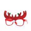 New Year Party Glasses Christmas Antler Eyewear Festive Po Props for Kids Adults Holiday Decor Navidad Gifts Supplies