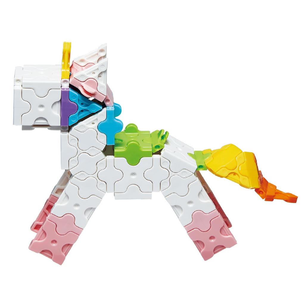 Yoshiritsu LaQ Sweet Collection Twinkle Castle Plastic Container L009197 Ver. (700pcs) [New Specifications]