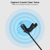 Lavalier microphone with USB-C port, condenser microphone compatible with iPhone 16/15 & Android Type-C, also compatible with PCs and laptops via USB-