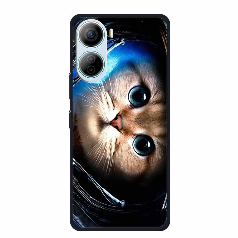For ZTE Libero 5G IV Case Animals Silicone TPU Back Cover Soft Phone Cases for ZTE LiberoIV 5GA302 Protector Wolf Cool New Shell