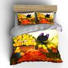 Autumn Playful Decor Set Soft Comfortable Duvet Cover Bedding Set Included 1*Duvet Cover & 2*Pillowcases, Gift