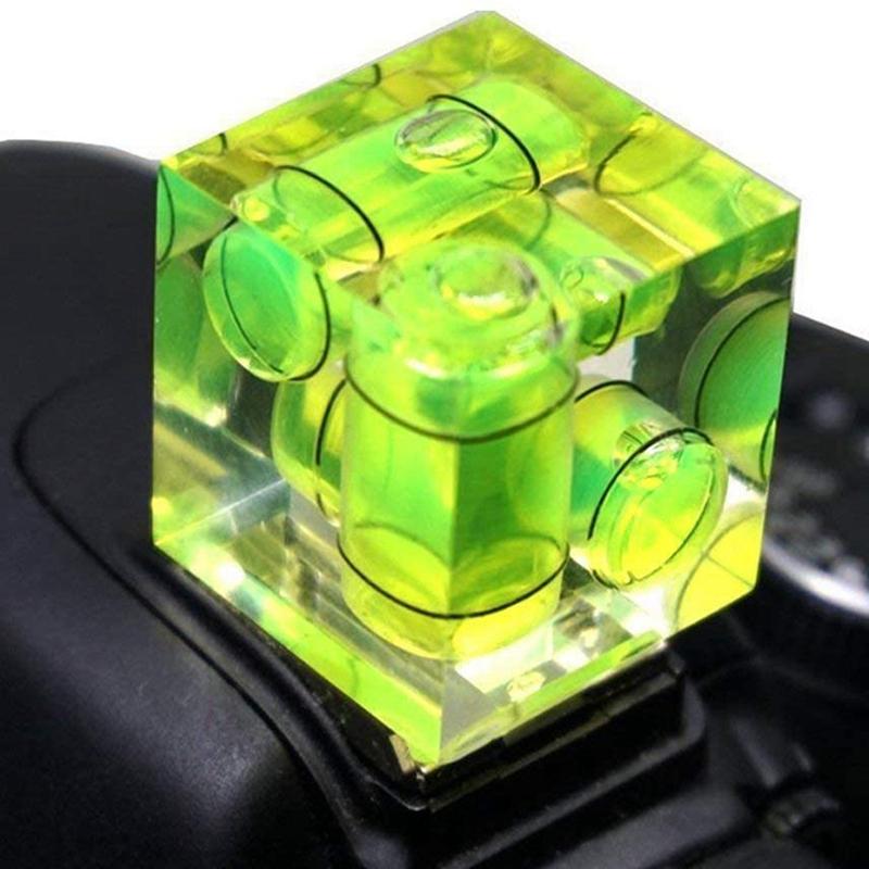 Spirit Level  Shoe Camera Level 3 Axis Bubble Spirit Level For Canon Nikon Olympus Pentax Digital And Film Cameras