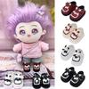 5CM Mini Doll Leather Boots PU Leather Butterfly Princess Shoes 20cm Cotton Doll Shoe Kids Gifts